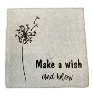 Make wish and blow