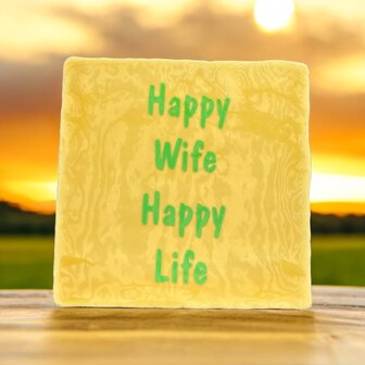 Happy wife