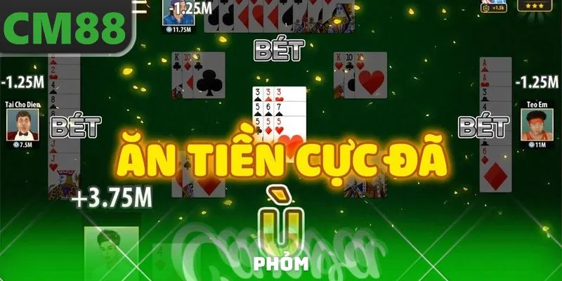 Phỏm CM88 - Hướng Dẫn Game Thủ ánh Bài Chiến Thắng Lớn